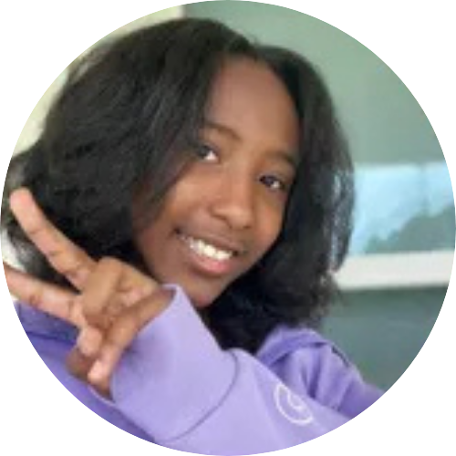 Arianna, 8th grade student